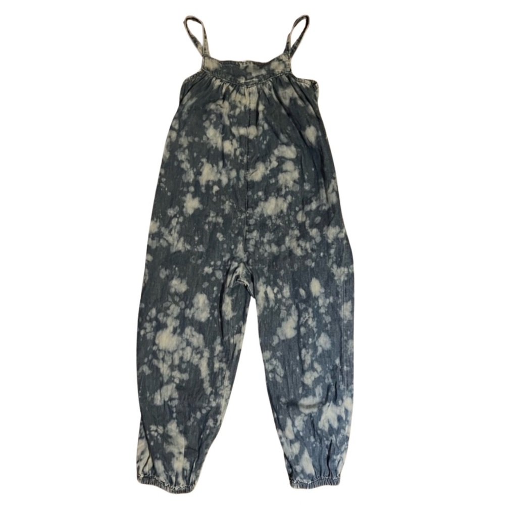 Gap kids denim platter jumpsuit Size 5
